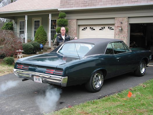 Robert St Thomas and his 1967 GTO